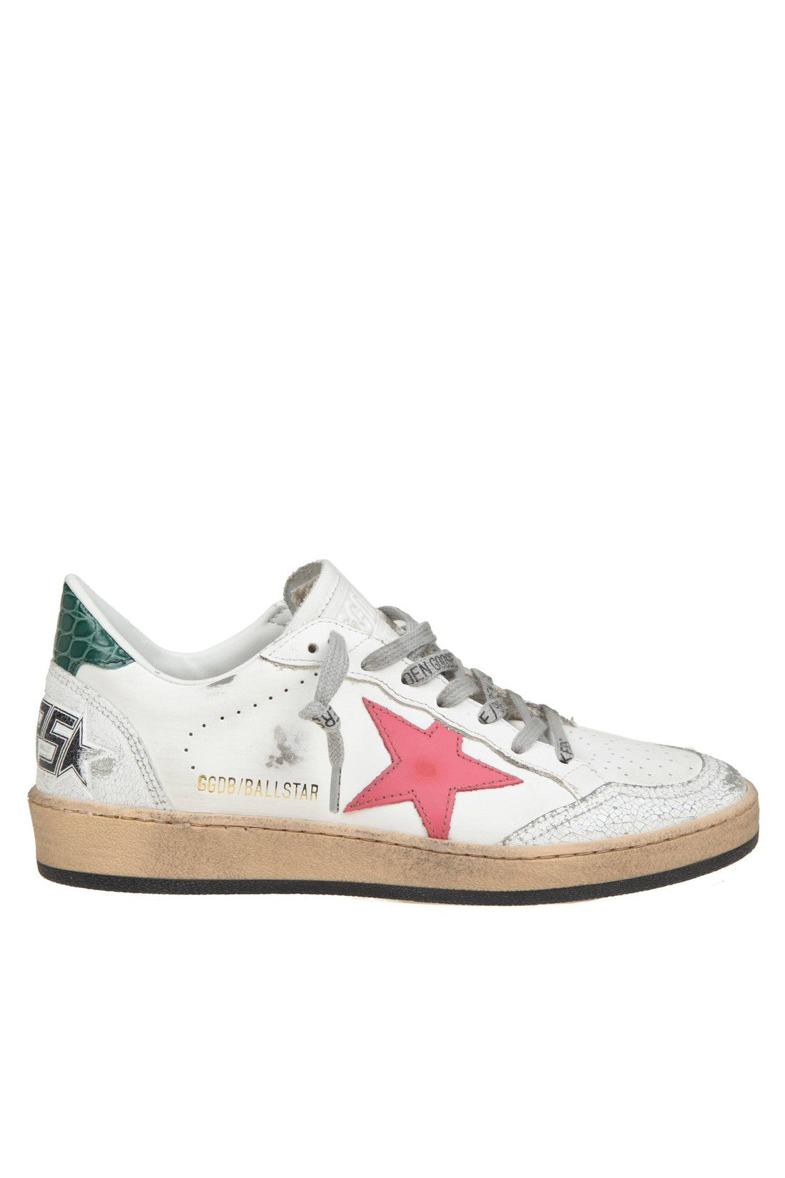 GOLDEN GOOSE-OUTLET-SALE-Sneaker Weiss-ARCHIVIST