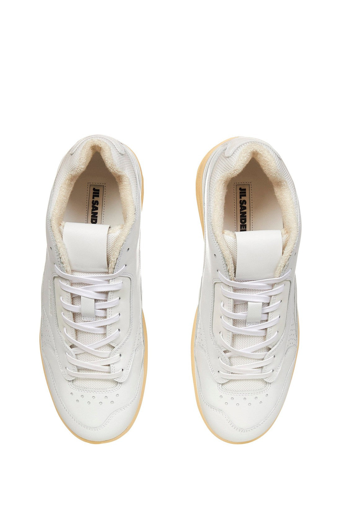 JIL SANDER-OUTLET-SALE-Sneaker Weiss-ARCHIVIST