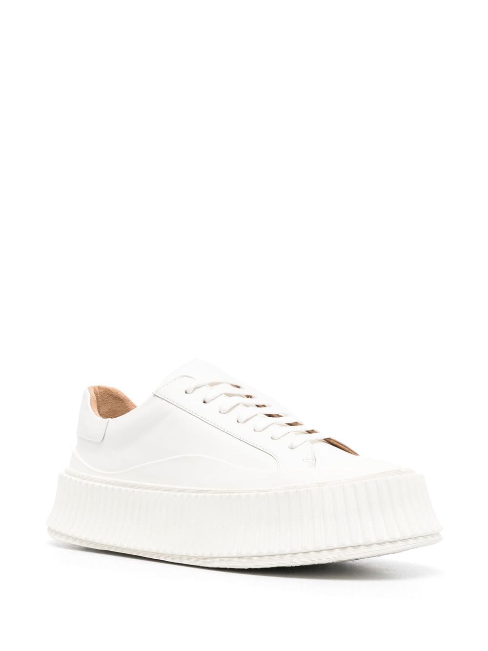 JIL SANDER-OUTLET-SALE-Sneaker Weiss-ARCHIVIST