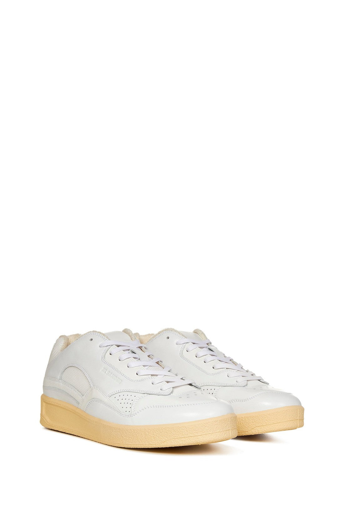 JIL SANDER-OUTLET-SALE-Sneaker Weiss-ARCHIVIST