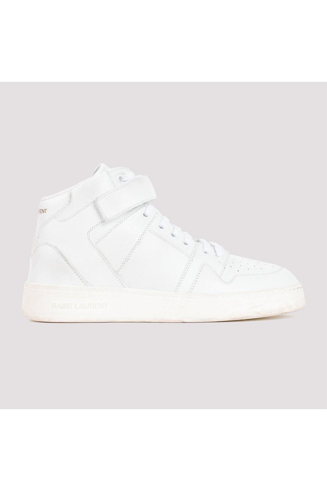 SAINT LAURENT-OUTLET-SALE-Sneaker Weiss-ARCHIVIST