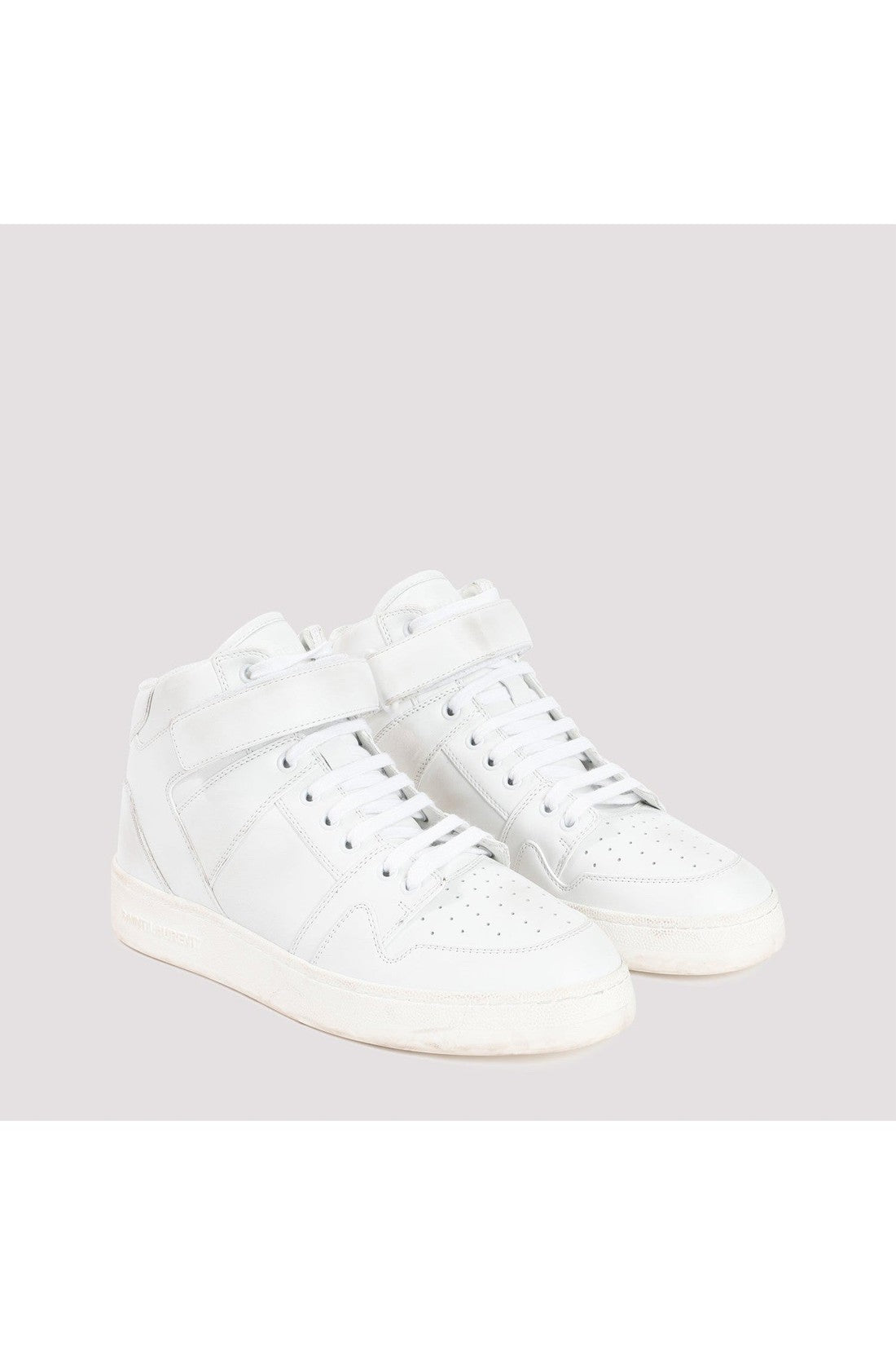 SAINT LAURENT-OUTLET-SALE-Sneaker Weiss-ARCHIVIST