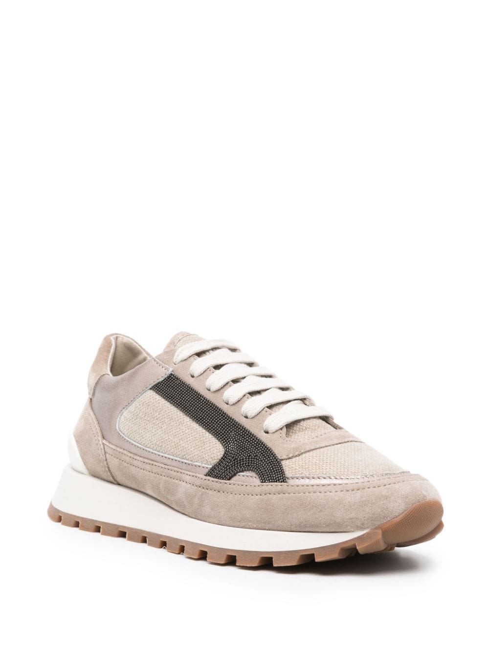 Brunello Cucinelli-OUTLET-SALE-Sneakers BEIGE-ARCHIVIST