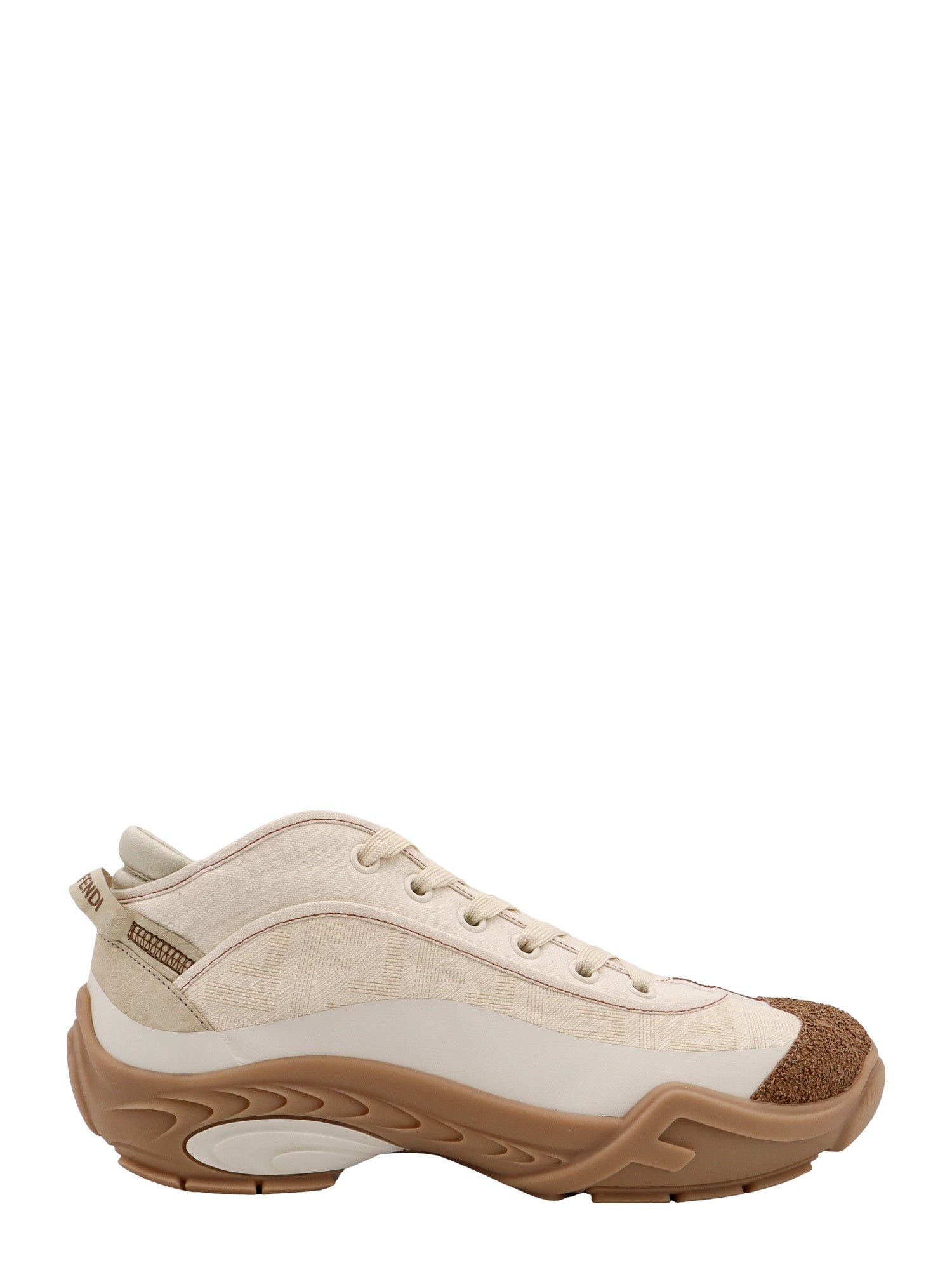 FENDI-OUTLET-SALE-Sneakers BEIGE-ARCHIVIST