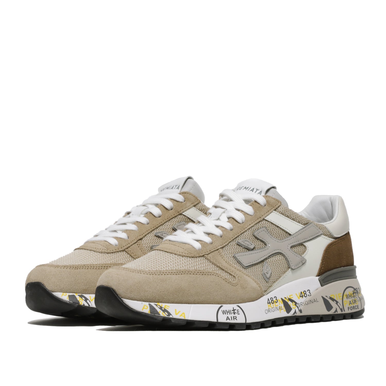 PREMIATA-OUTLET-SALE-Sneakers BEIGE-ARCHIVIST