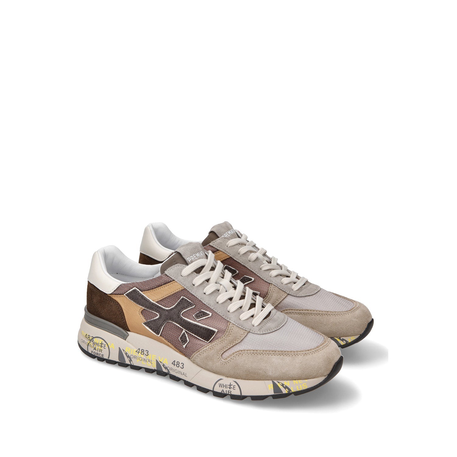 PREMIATA-OUTLET-SALE-Sneakers BEIGE-ARCHIVIST