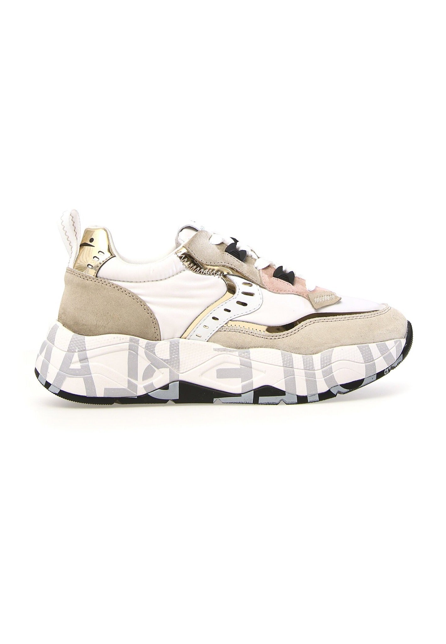 VOILE BLANCHE-OUTLET-SALE-Sneakers BEIGE-ARCHIVIST