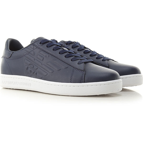 Ea7 Emporio Armani-OUTLET-SALE-Sneakers BLAU-ARCHIVIST