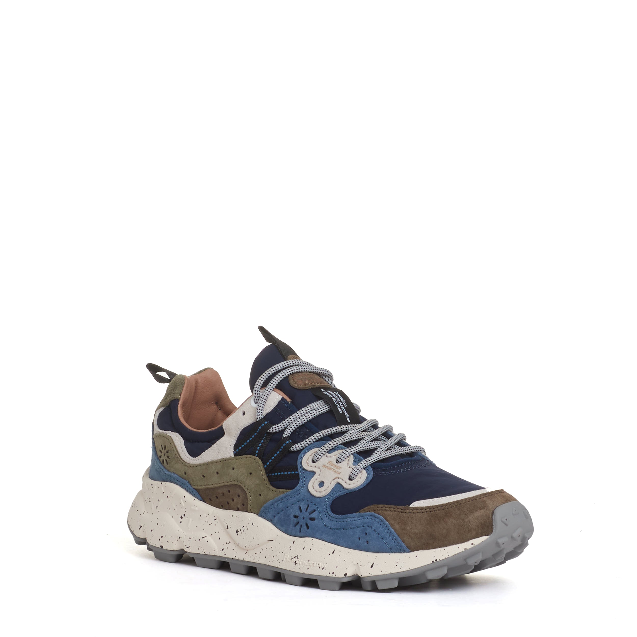 Flower Mountain-OUTLET-SALE-Sneakers BLAU-ARCHIVIST