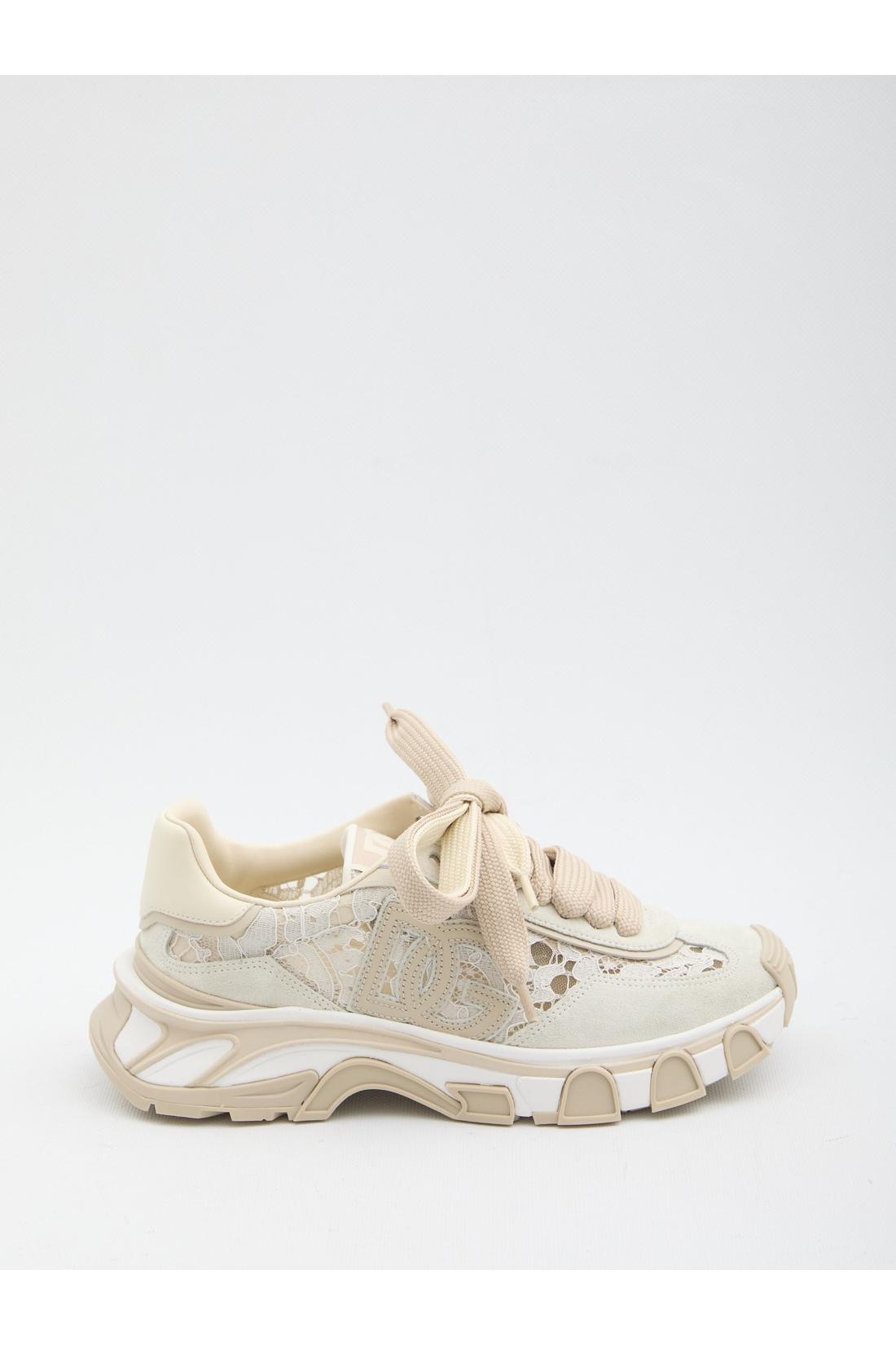 Dolce & Gabbana-OUTLET-SALE-Sneakers DG Country Road in lace-ARCHIVIST