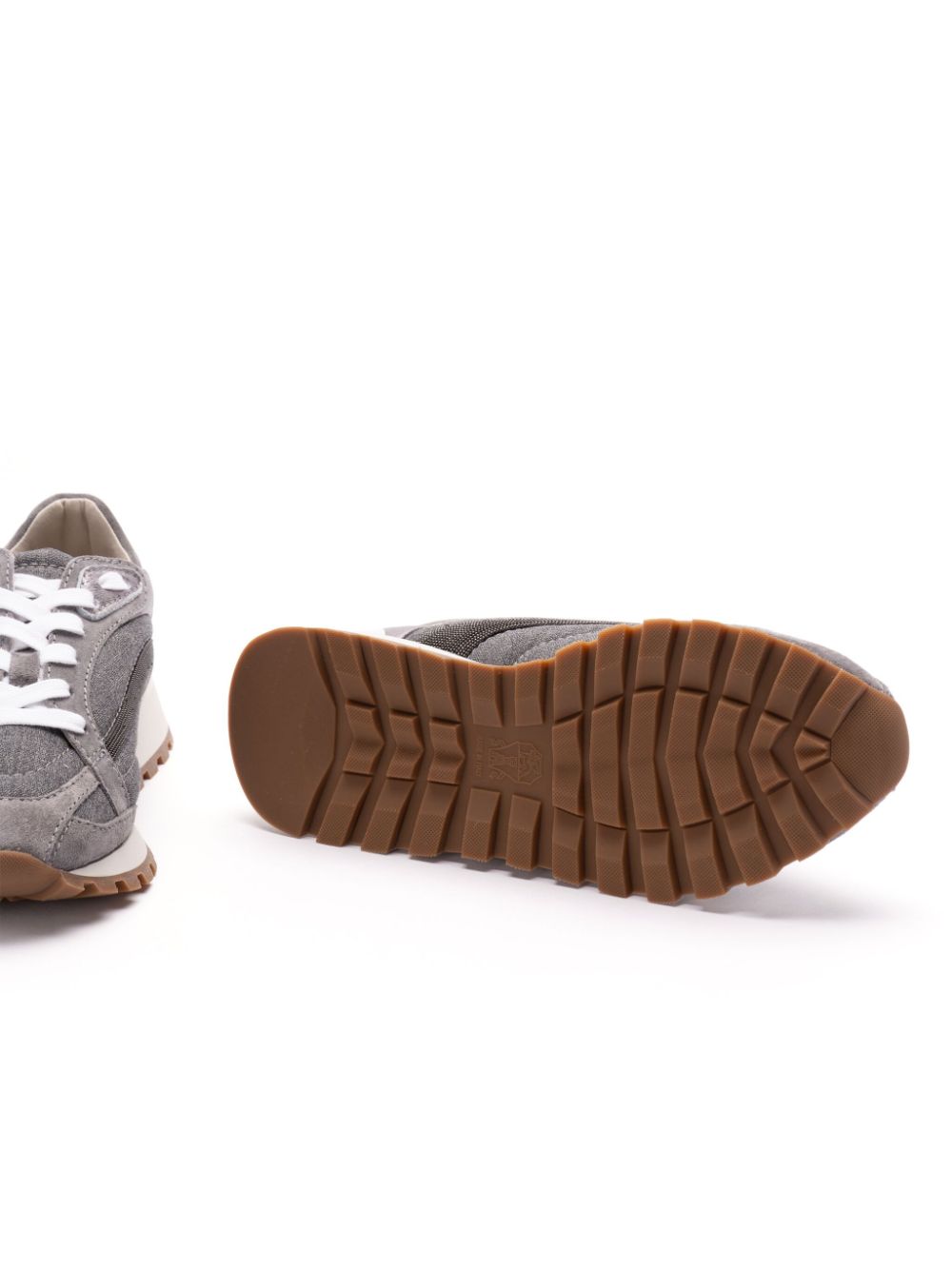 Brunello Cucinelli-OUTLET-SALE-Sneakers GRAU-ARCHIVIST