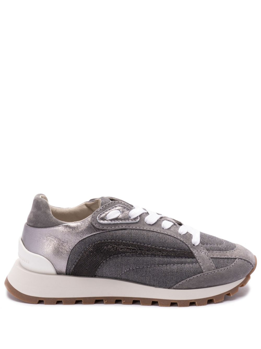 Brunello Cucinelli-OUTLET-SALE-Sneakers GRAU-ARCHIVIST