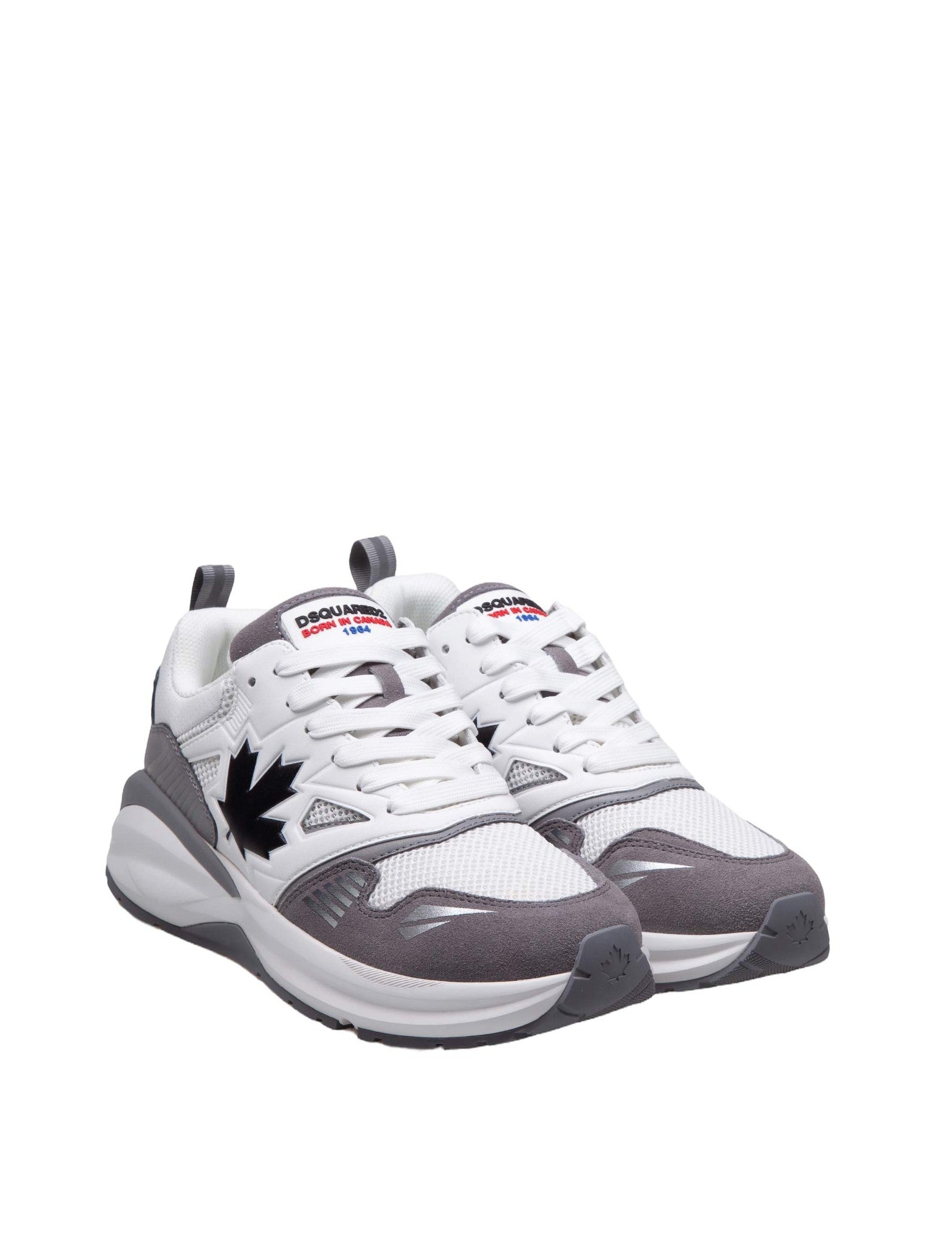 DSQUARED2-OUTLET-SALE-Sneakers GRAU-ARCHIVIST