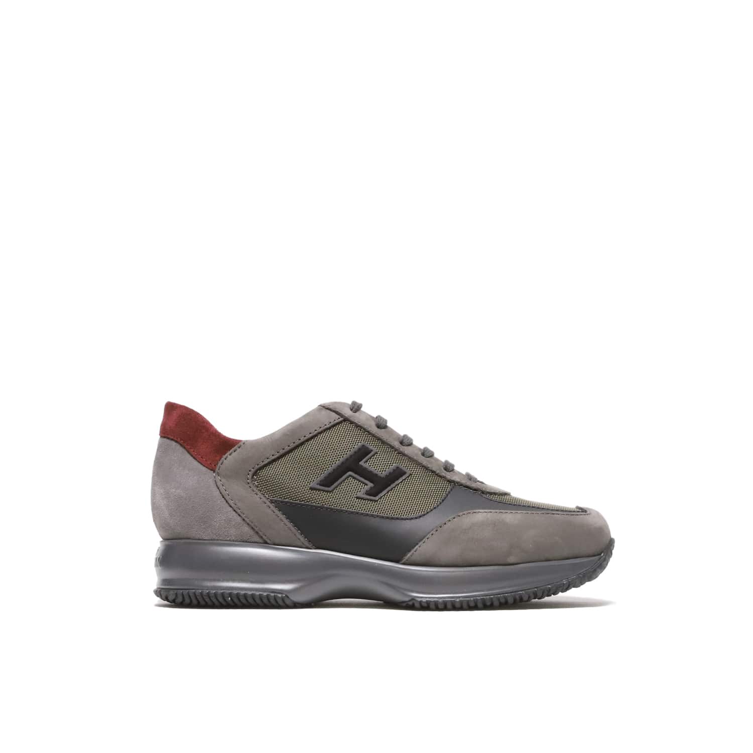 HOGAN-OUTLET-SALE-Sneakers GRAU-ARCHIVIST