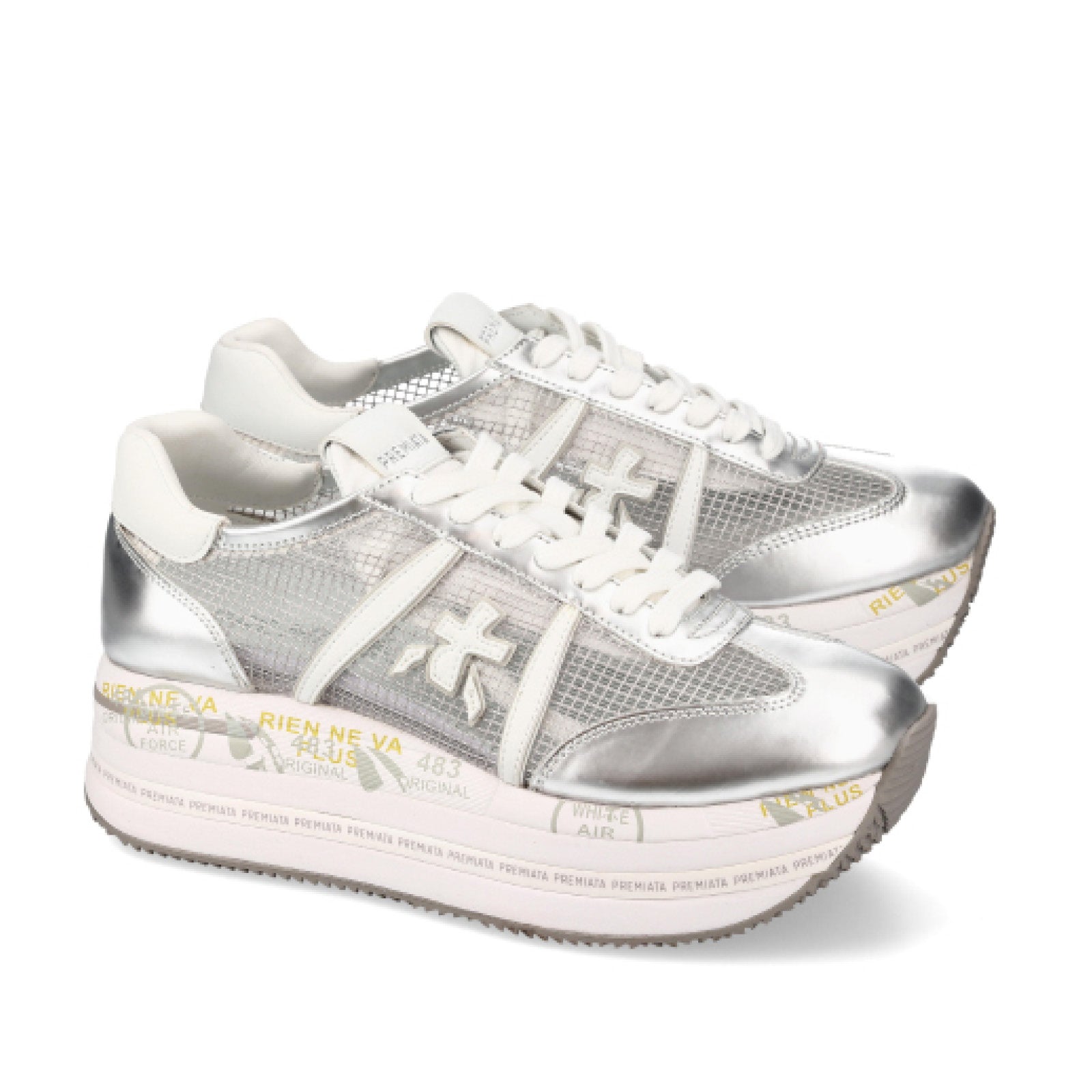 Premiata-OUTLET-SALE-Sneakers GRAU-ARCHIVIST