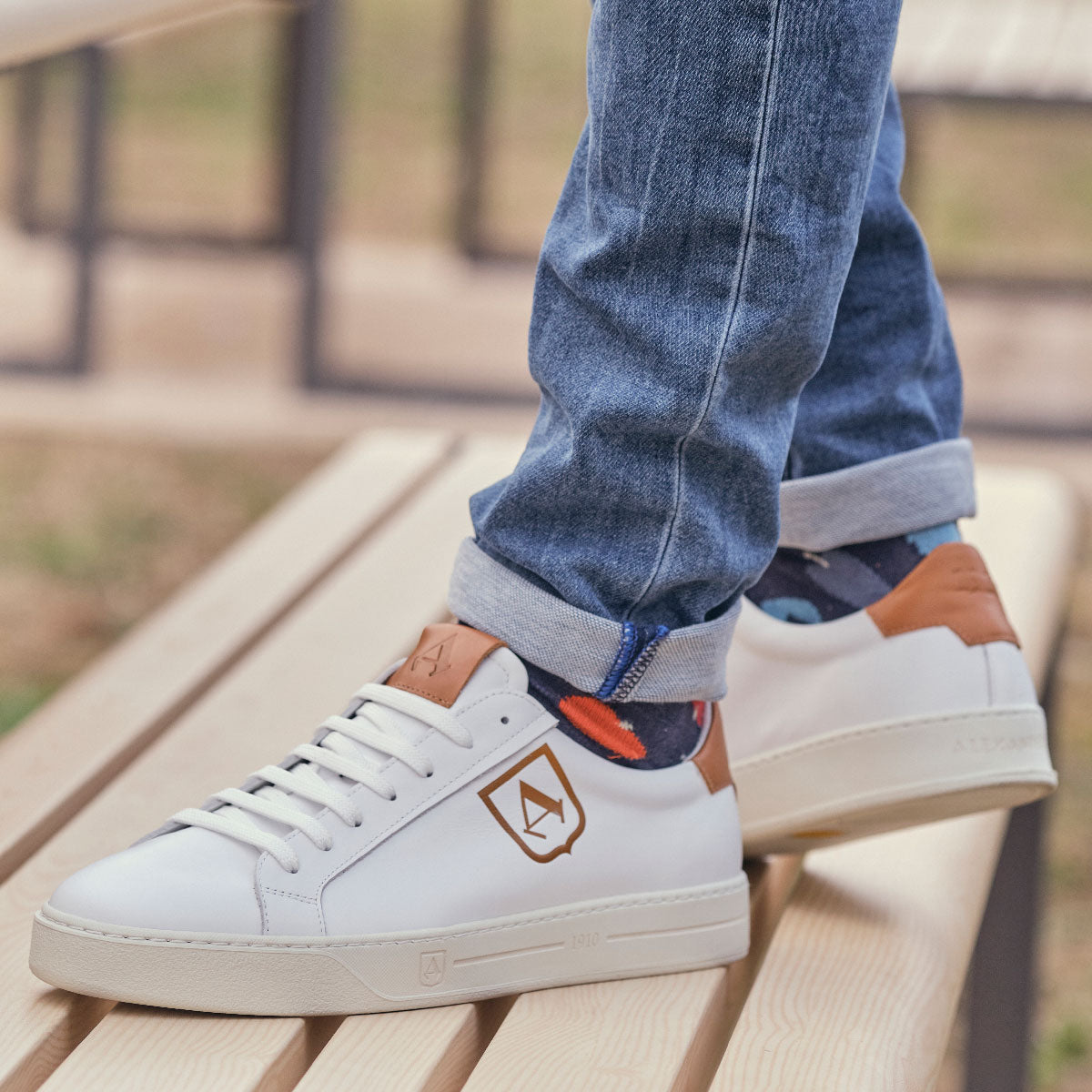 Alexander 1910-OUTLET-SALE-Sneakers ORANGE-ARCHIVIST