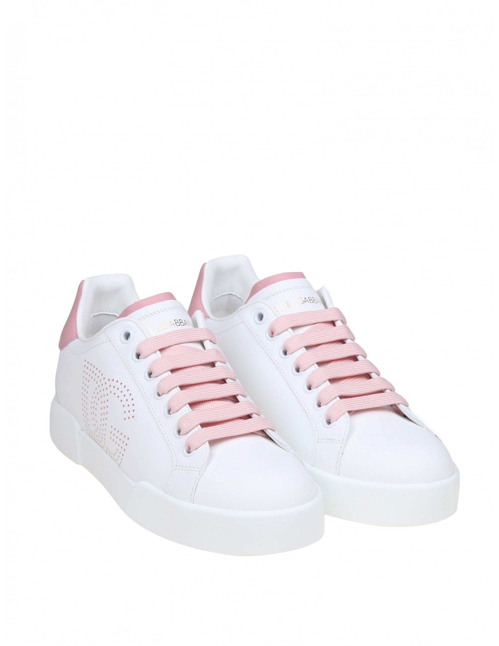Dolce & Gabbana-OUTLET-SALE-Sneakers ROSA-ARCHIVIST
