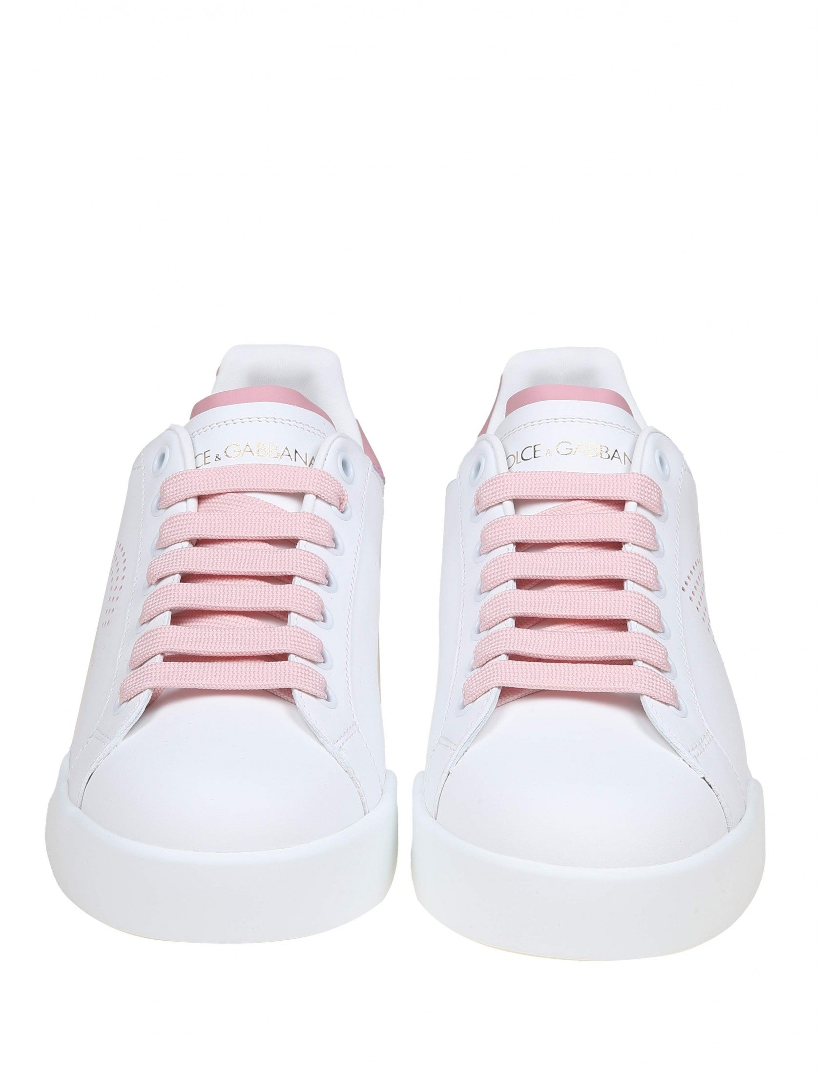 Dolce & Gabbana-OUTLET-SALE-Sneakers ROSA-ARCHIVIST