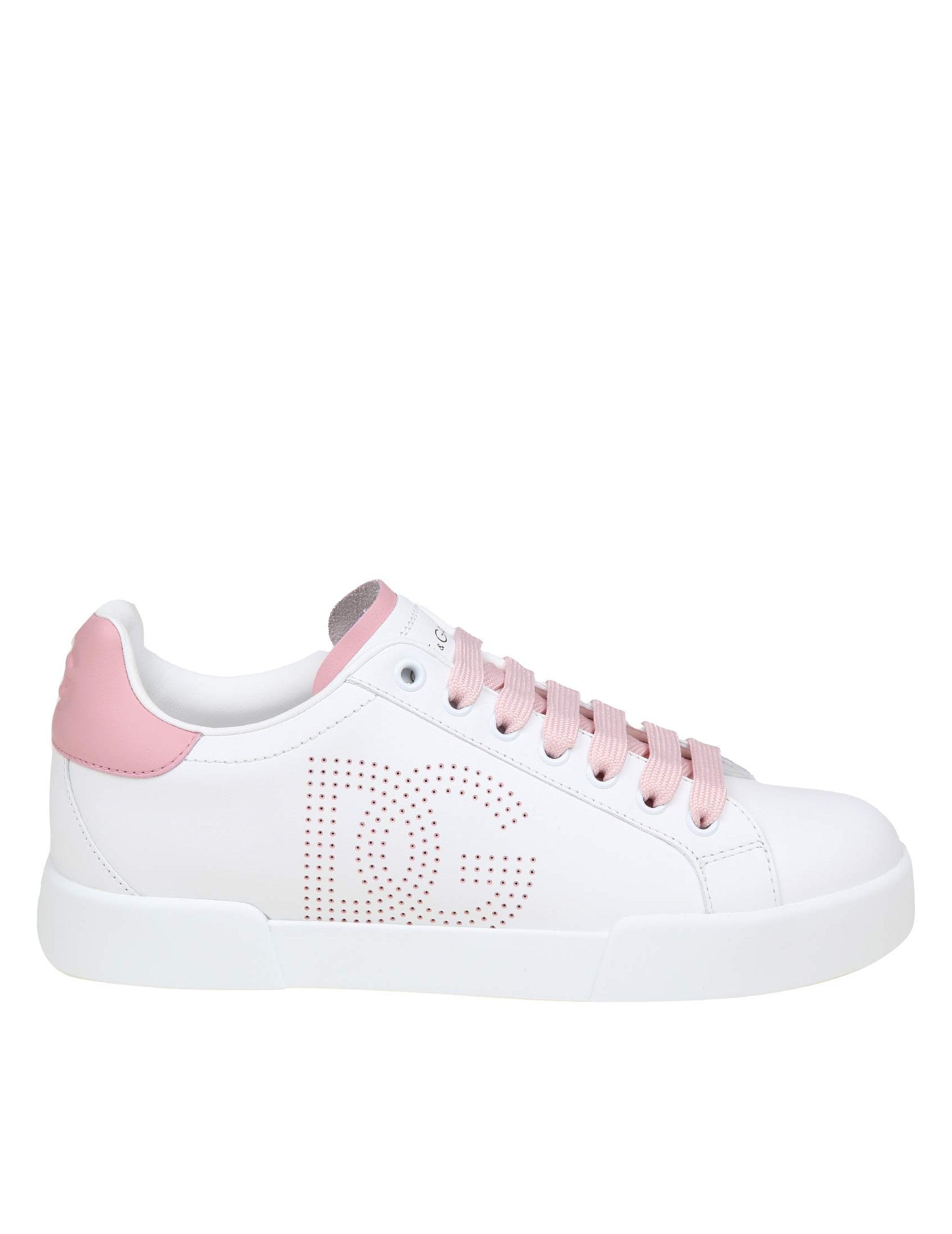 Dolce & Gabbana-OUTLET-SALE-Sneakers ROSA-ARCHIVIST