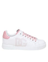 Dolce & Gabbana-OUTLET-SALE-Sneakers ROSA-ARCHIVIST