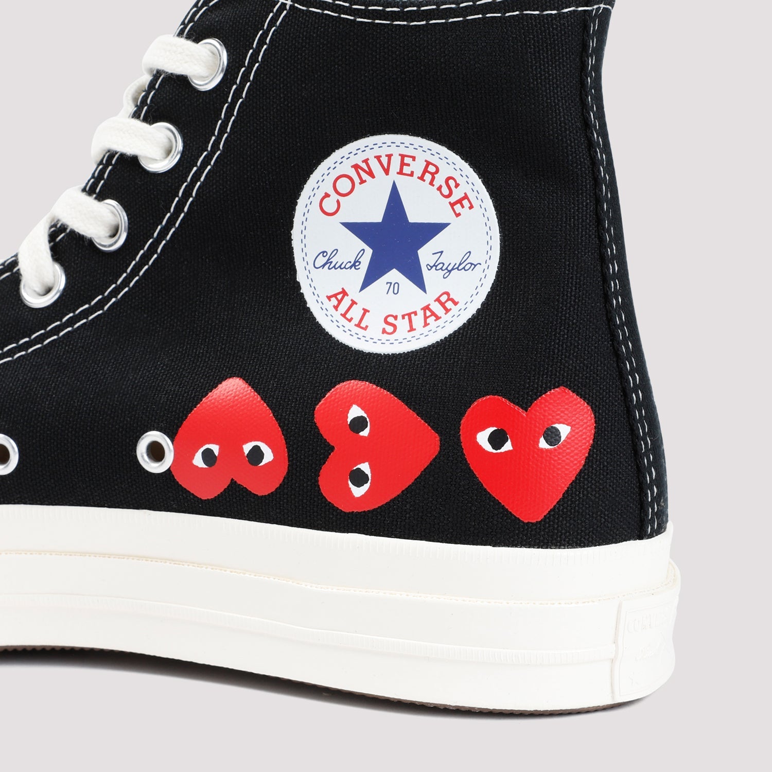 Comme Des Garçons Play-OUTLET-SALE-Sneakers SCHWARZ-ARCHIVIST