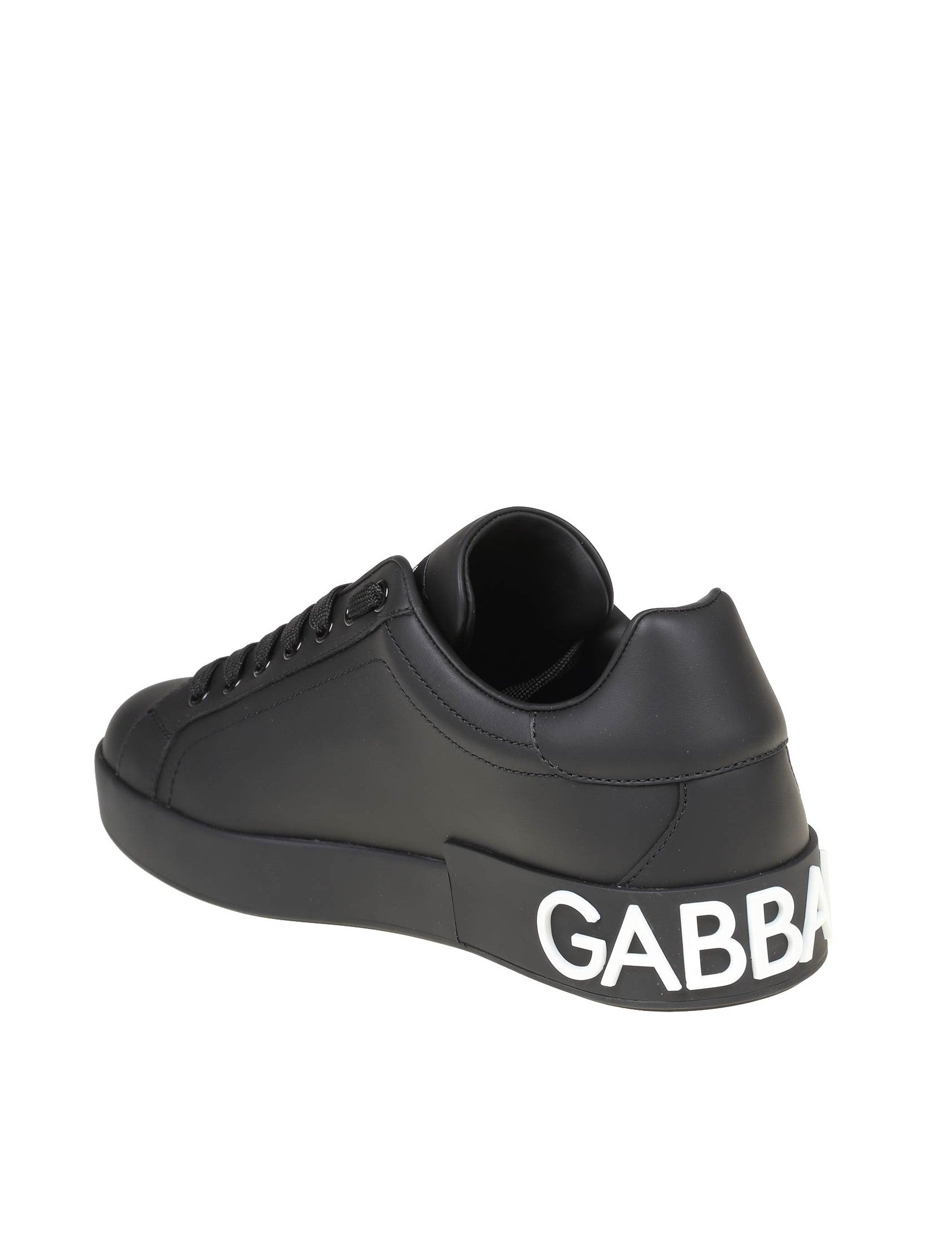 DOLCE & GABBANA-OUTLET-SALE-Sneakers SCHWARZ-ARCHIVIST