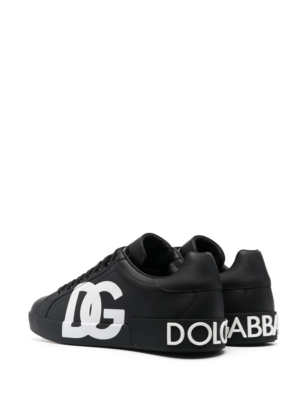 DOLCE & GABBANA-OUTLET-SALE-Sneakers SCHWARZ-ARCHIVIST