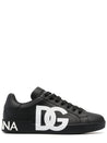 DOLCE & GABBANA-OUTLET-SALE-Sneakers SCHWARZ-ARCHIVIST