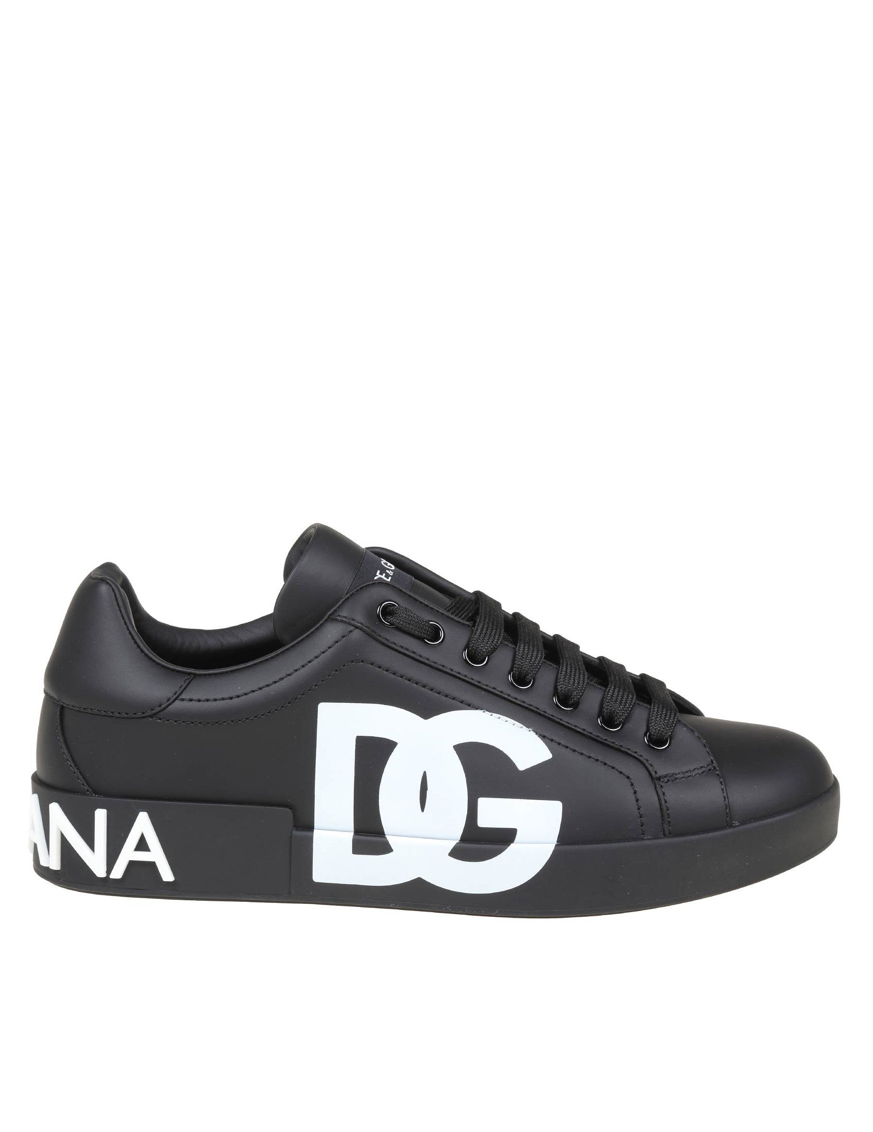 DOLCE & GABBANA-OUTLET-SALE-Sneakers SCHWARZ-ARCHIVIST