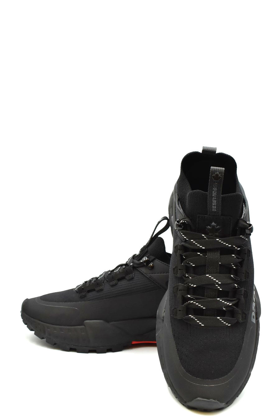 DSQUARED2-OUTLET-SALE-Sneakers SCHWARZ-ARCHIVIST