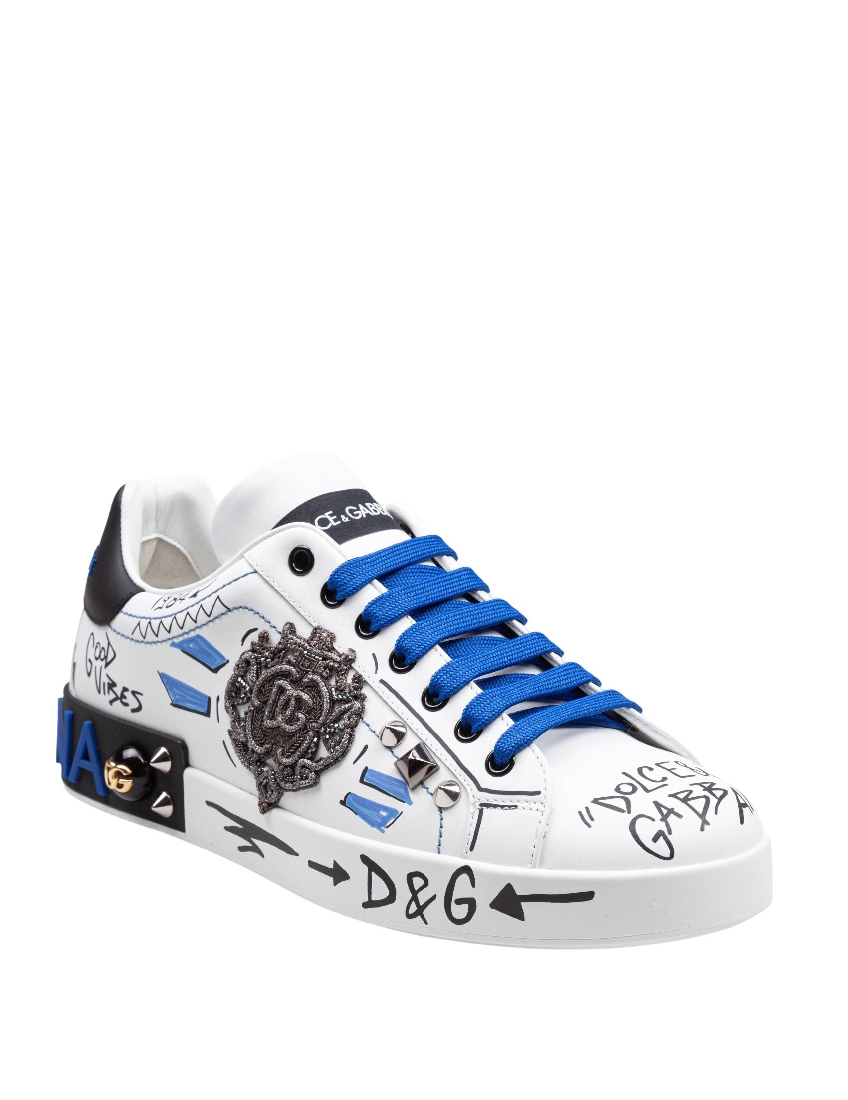 Dolce & gabbana-OUTLET-SALE-Sneakers SCHWARZ-ARCHIVIST