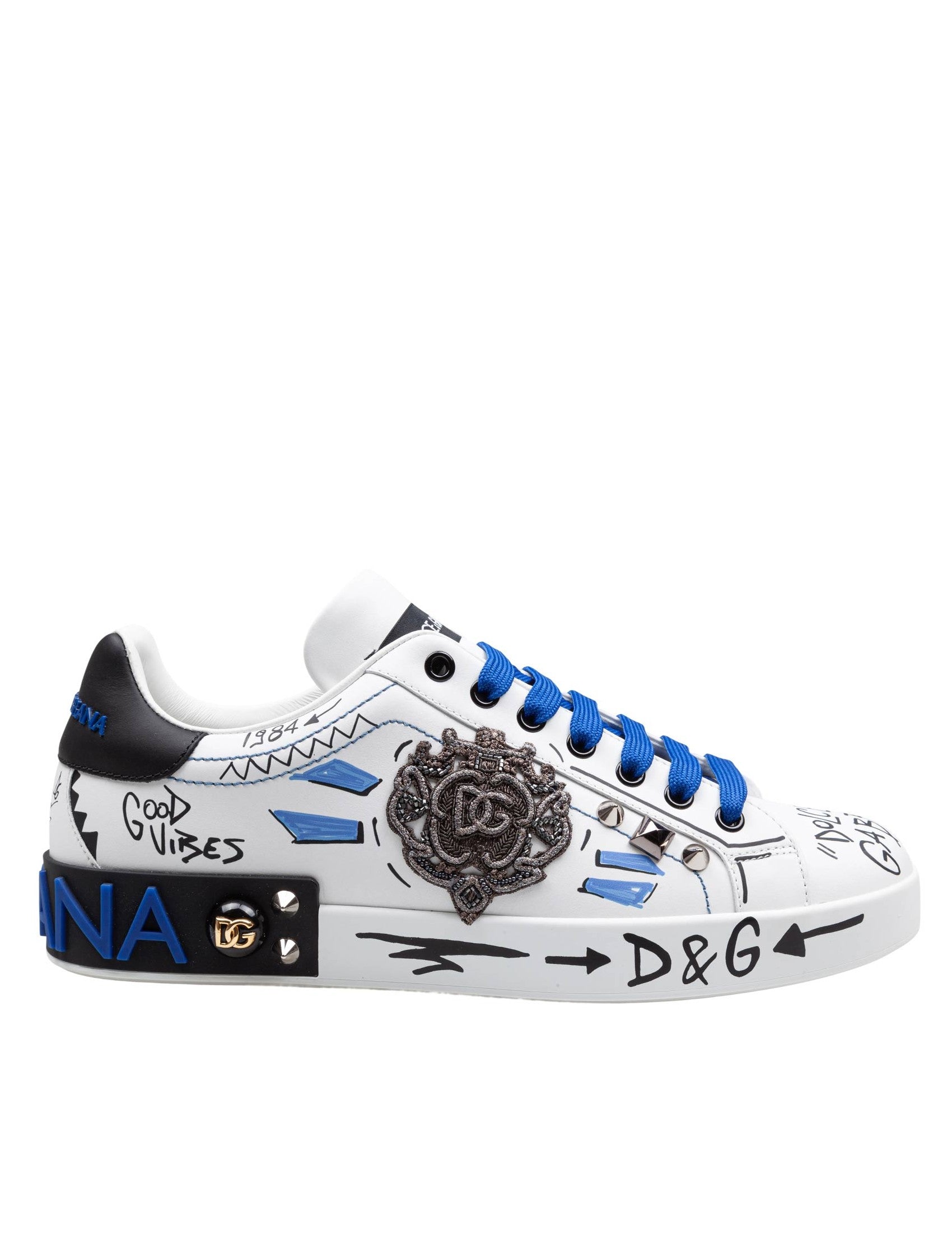 Dolce & gabbana-OUTLET-SALE-Sneakers SCHWARZ-ARCHIVIST