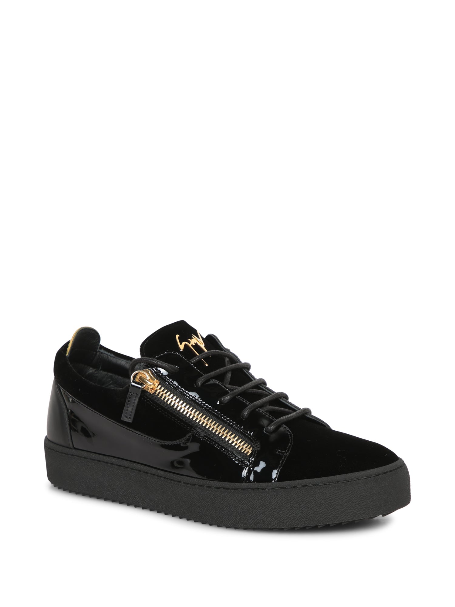 GIUSEPPE ZANOTTI DESIGN-OUTLET-SALE-Sneakers SCHWARZ-ARCHIVIST