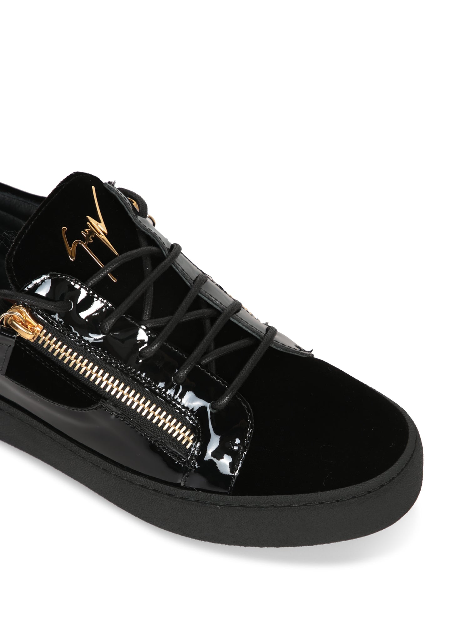 GIUSEPPE ZANOTTI DESIGN-OUTLET-SALE-Sneakers SCHWARZ-ARCHIVIST