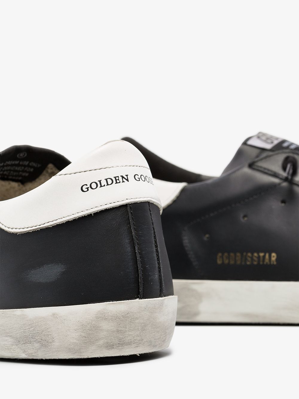 GOLDEN GOOSE-OUTLET-SALE-Sneakers SCHWARZ-ARCHIVIST