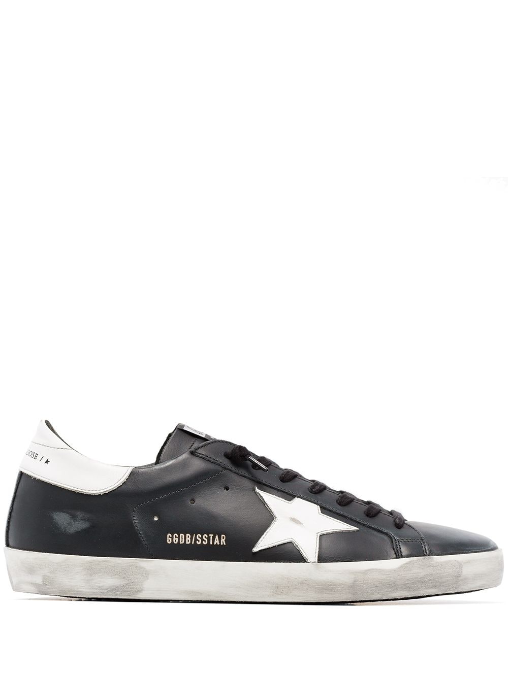 GOLDEN GOOSE-OUTLET-SALE-Sneakers SCHWARZ-ARCHIVIST