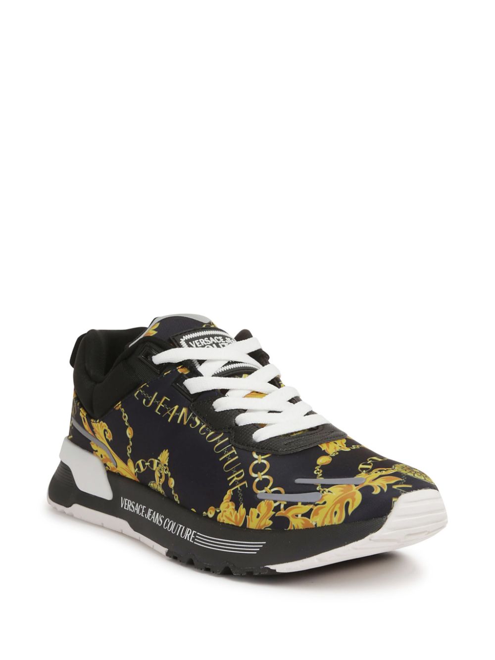 VERSACE JEANS COUTURE-OUTLET-SALE-Sneakers SCHWARZ-ARCHIVIST