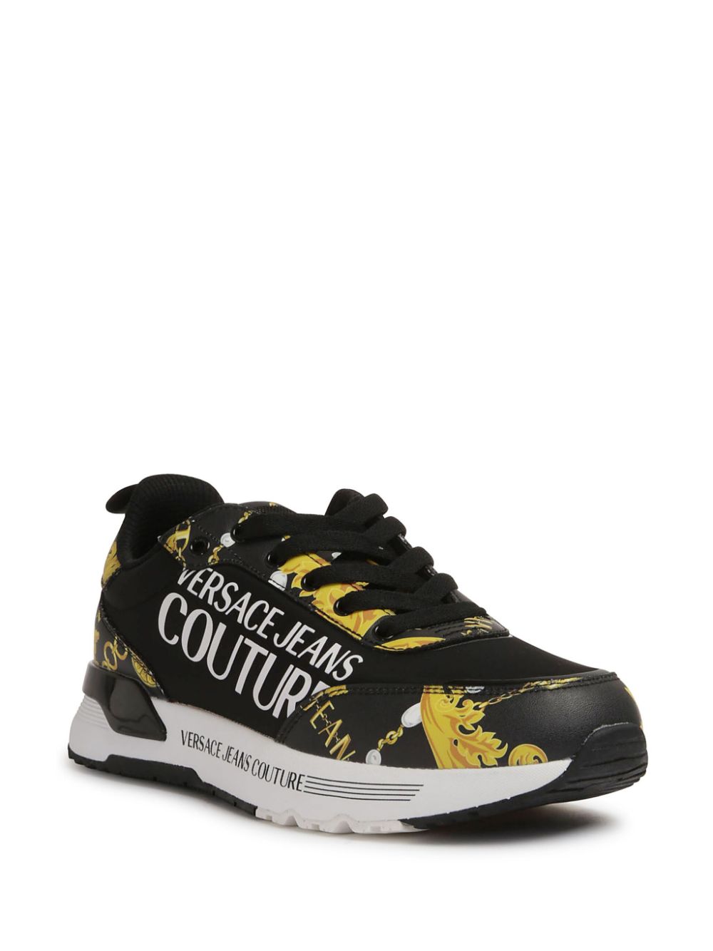 VERSACE JEANS COUTURE-OUTLET-SALE-Sneakers SCHWARZ-ARCHIVIST