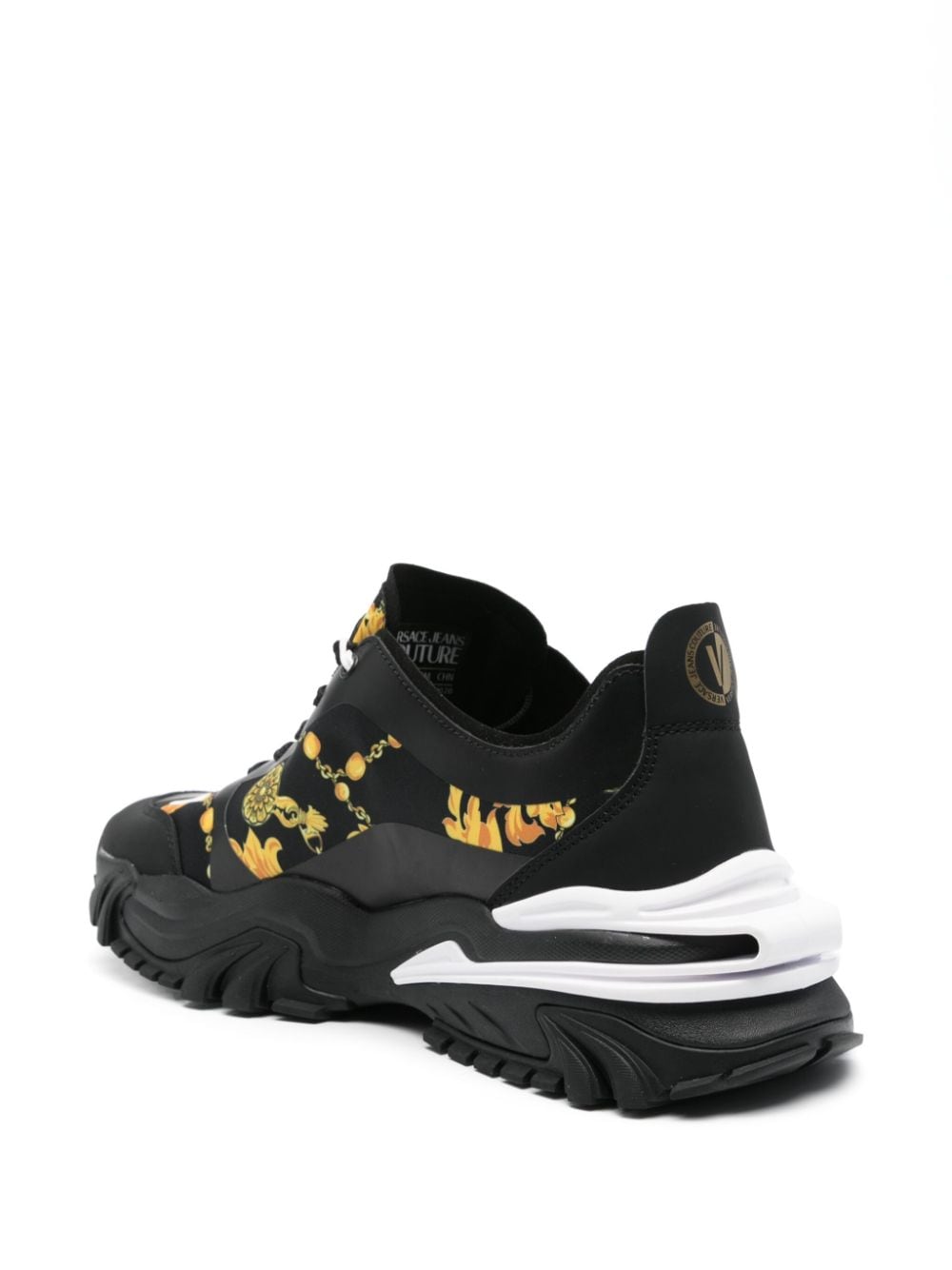 VERSACE JEANS COUTURE-OUTLET-SALE-Sneakers SCHWARZ-ARCHIVIST