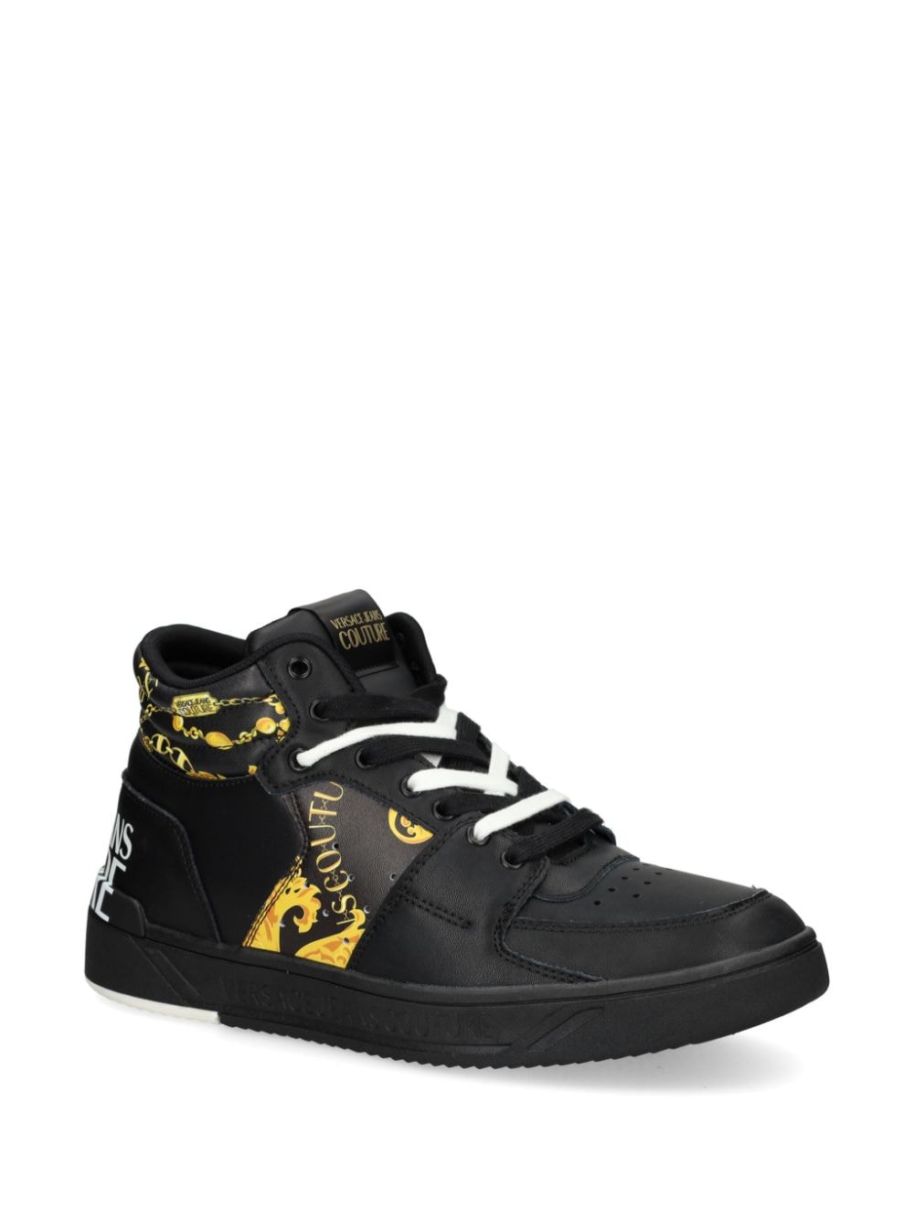 VERSACE JEANS COUTURE-OUTLET-SALE-Sneakers SCHWARZ-ARCHIVIST