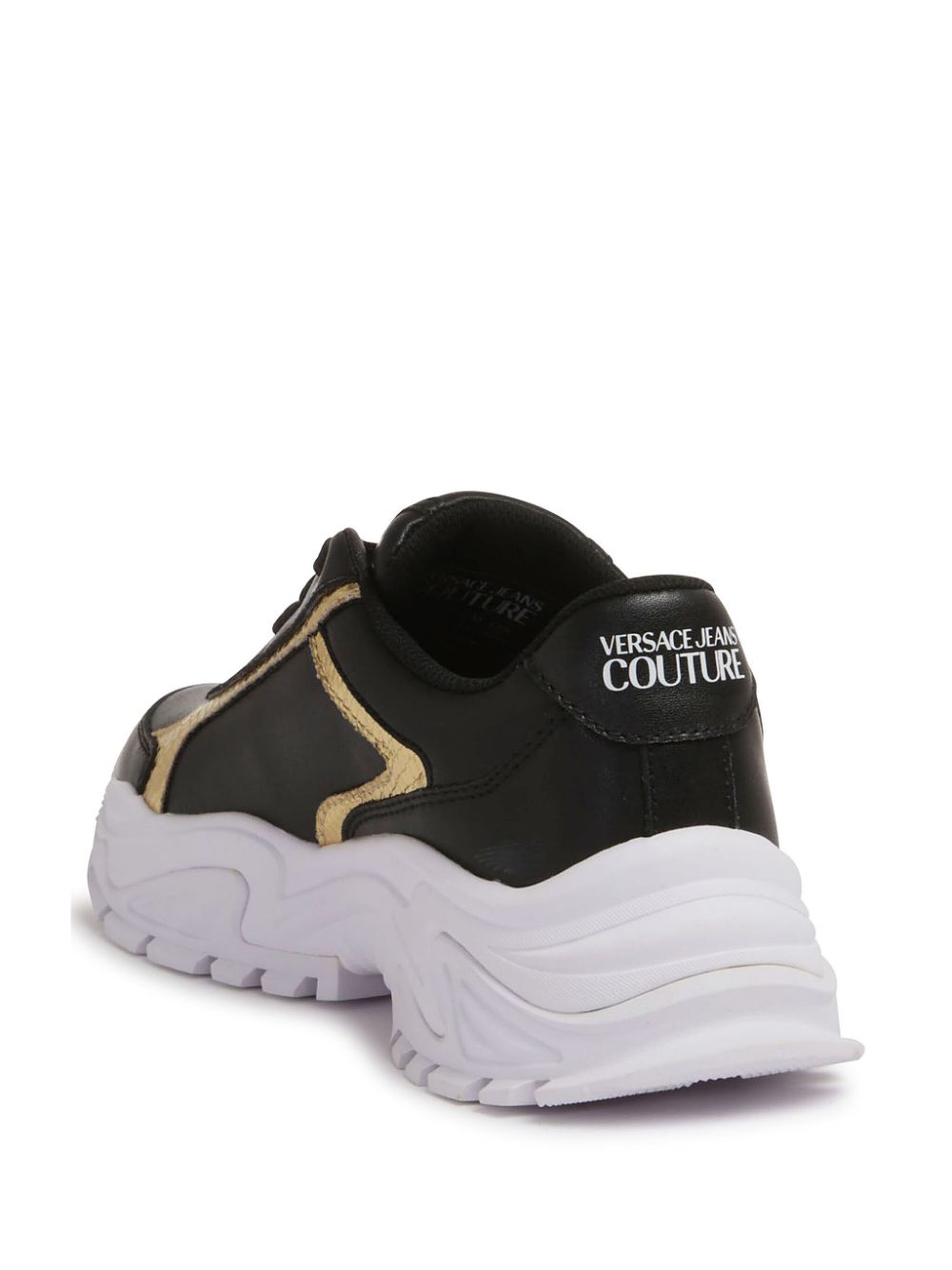 VERSACE JEANS COUTURE-OUTLET-SALE-Sneakers SCHWARZ-ARCHIVIST