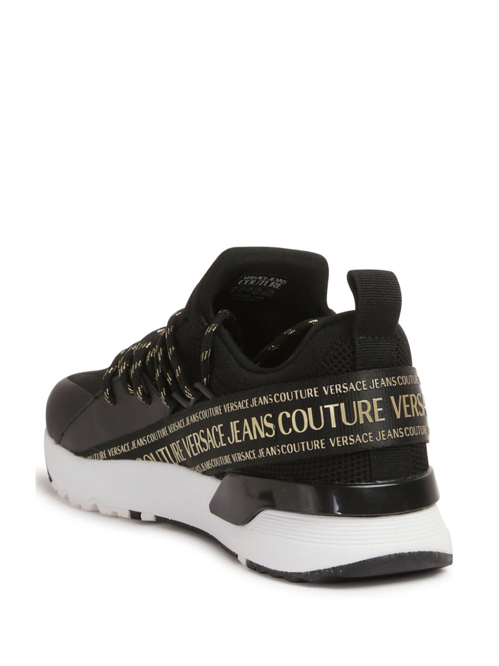 VERSACE JEANS COUTURE-OUTLET-SALE-Sneakers SCHWARZ-ARCHIVIST