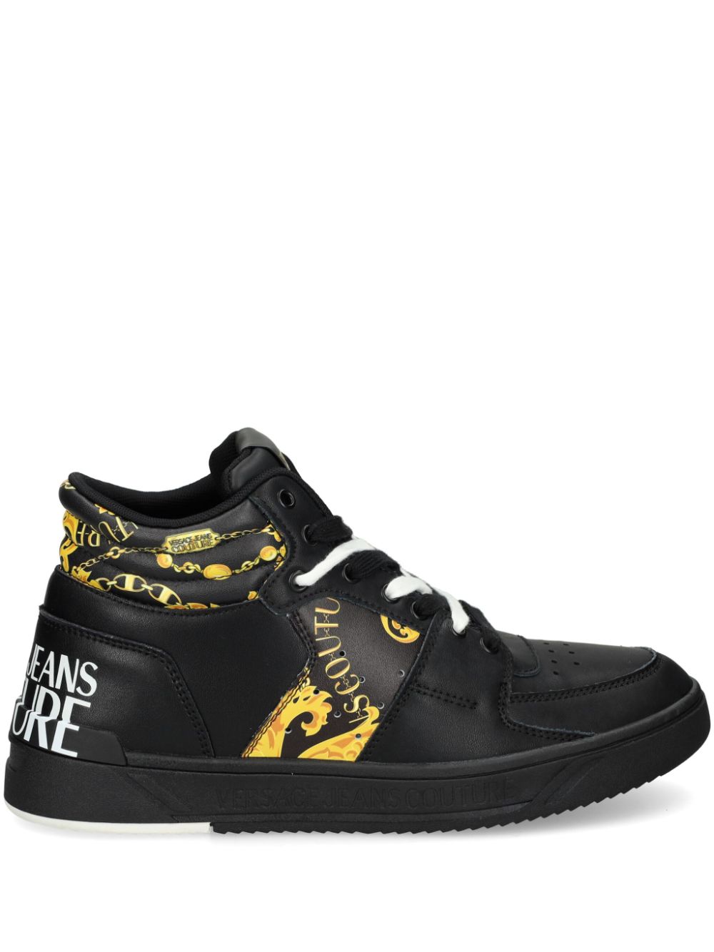 VERSACE JEANS COUTURE-OUTLET-SALE-Sneakers SCHWARZ-ARCHIVIST