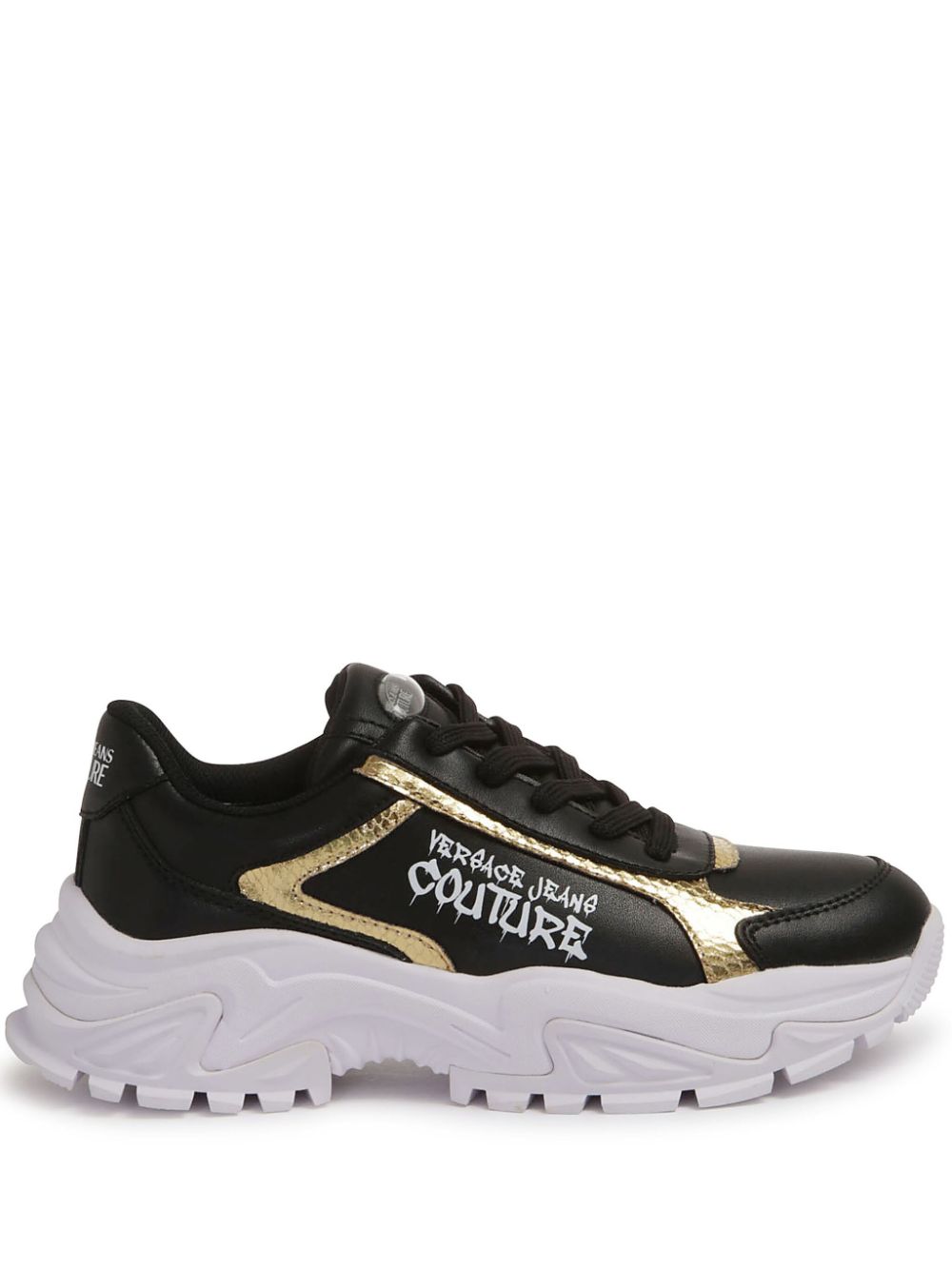 VERSACE JEANS COUTURE-OUTLET-SALE-Sneakers SCHWARZ-ARCHIVIST