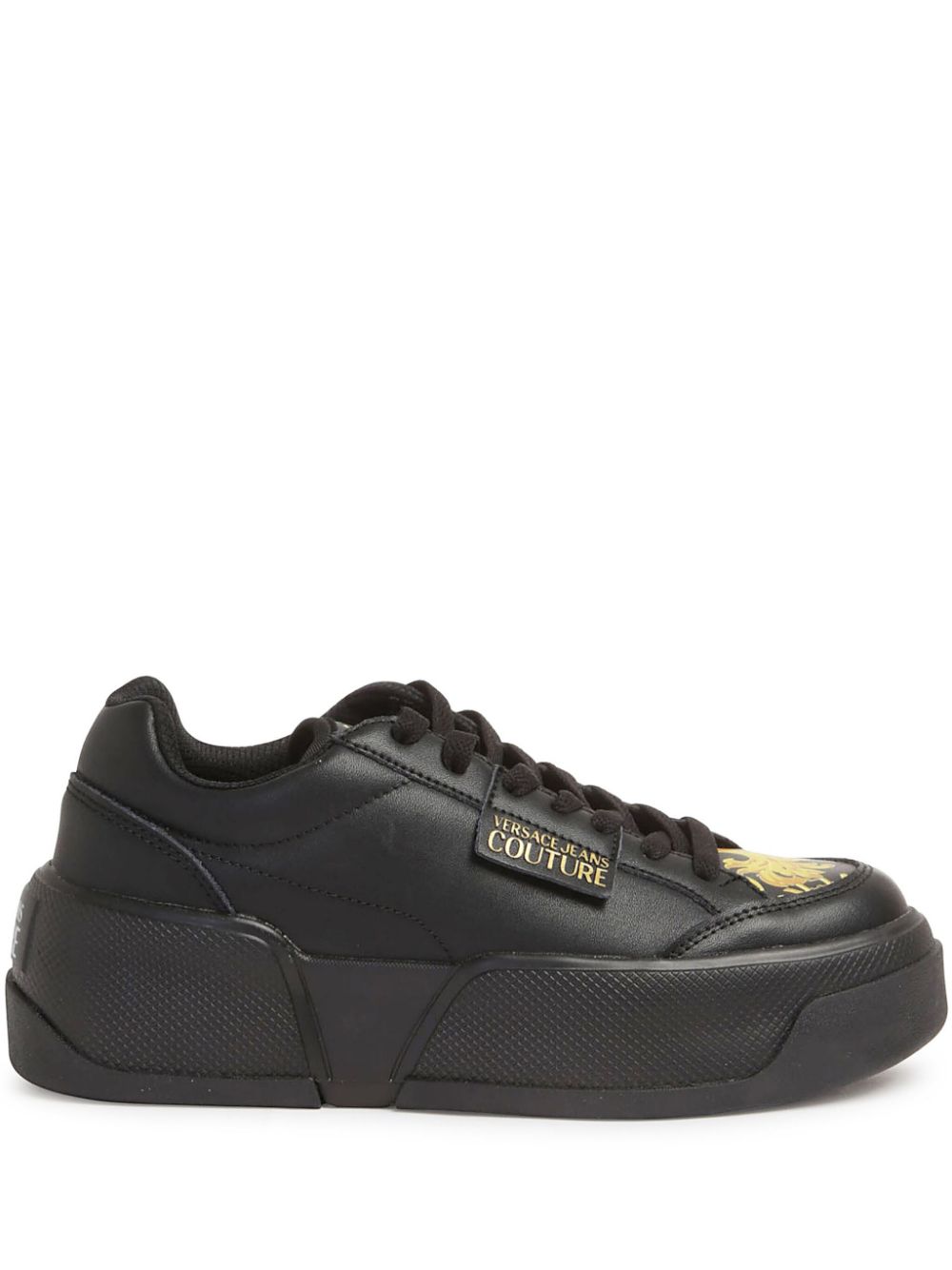 VERSACE JEANS COUTURE-OUTLET-SALE-Sneakers SCHWARZ-ARCHIVIST