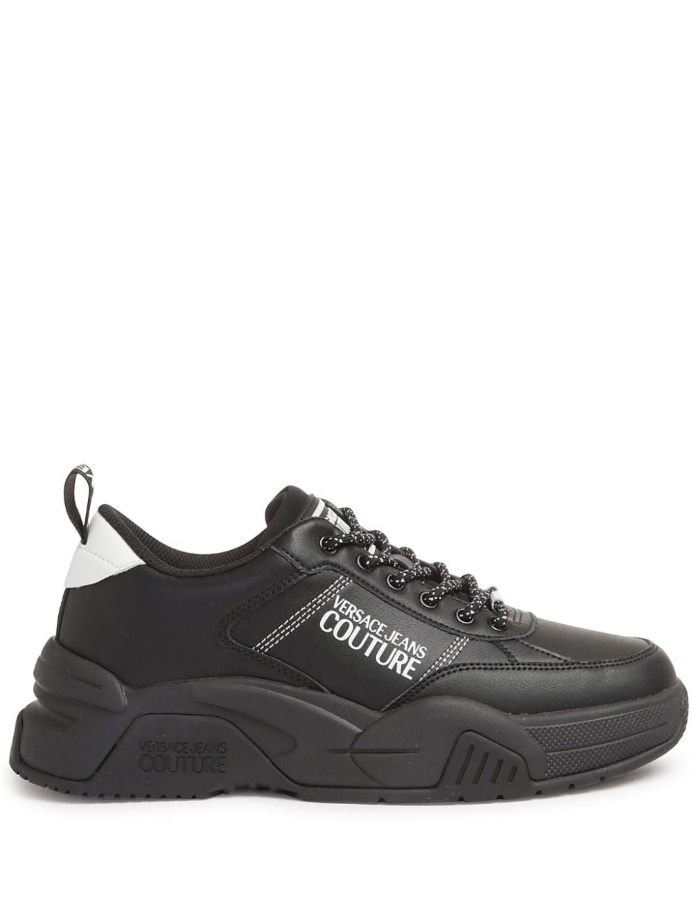 VERSACE JEANS COUTURE-OUTLET-SALE-Sneakers SCHWARZ-ARCHIVIST