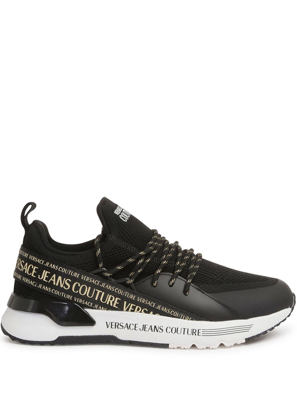 VERSACE JEANS COUTURE-OUTLET-SALE-Sneakers SCHWARZ-ARCHIVIST