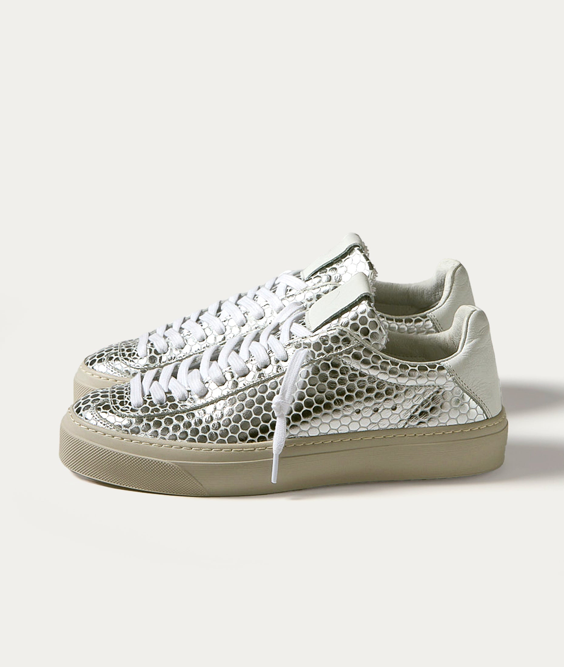 Aqua Alta Venice-OUTLET-SALE-Sneakers SILBER-ARCHIVIST