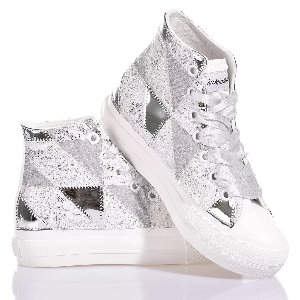 Mimanera-OUTLET-SALE-Sneakers SILBER-ARCHIVIST