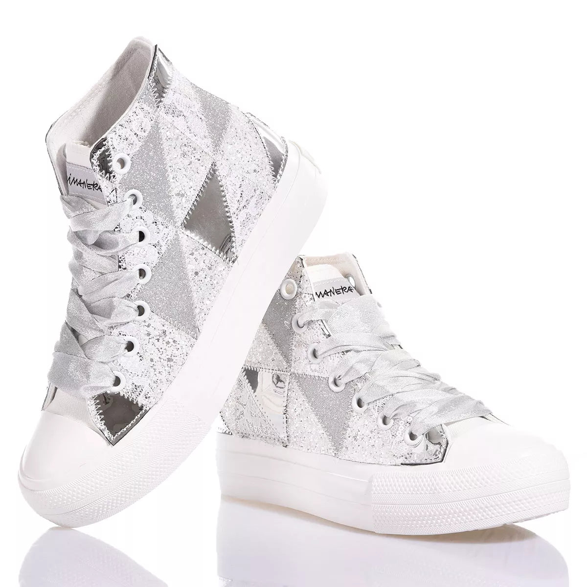 Mimanera-OUTLET-SALE-Sneakers SILBER-ARCHIVIST